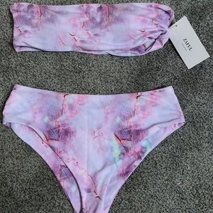 Bandeau Tie Dye Bikini